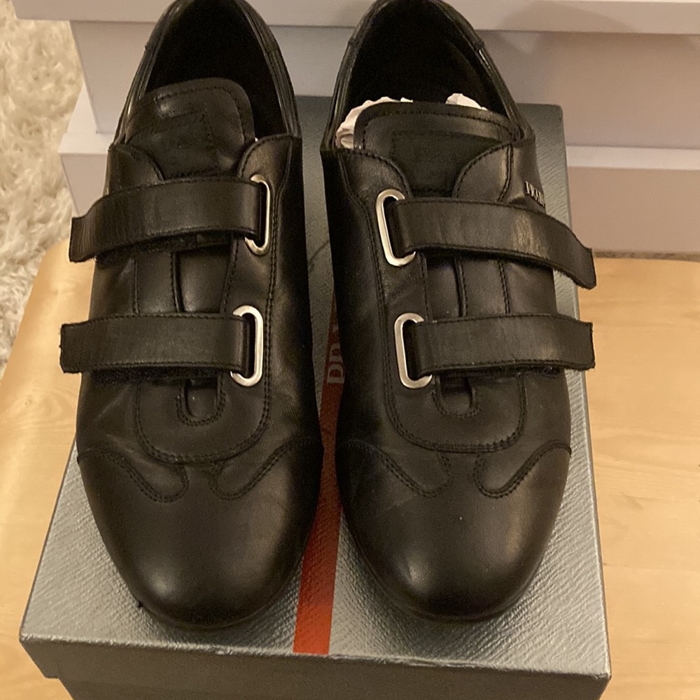 Prada Womens Shoes Napa Sport Size 40